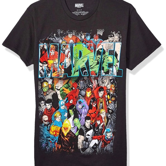 Marvel Other - Marvel Comics Team Black T-shirt